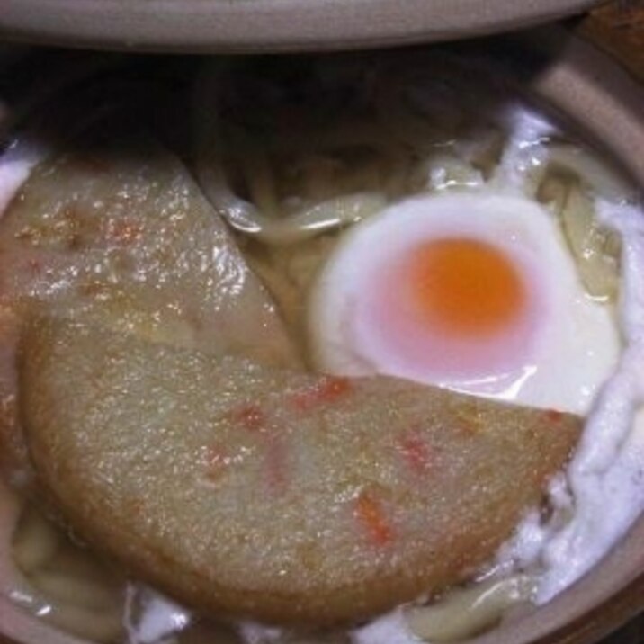 あったかい 丸天と卵の鍋焼きうどん レシピ 作り方 By 一点集中力 楽天レシピ あったかい 丸天と卵の鍋焼きうどん レシピ 作り方 By 一点集中力 楽天レシピ